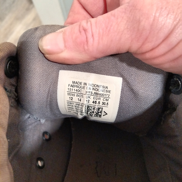 Converse Gray and Black High-Top Sneakers - Picture 5 of 5